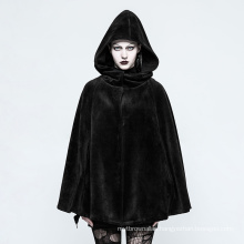 OPY-214 PUNK RAVE Gothic Witch Heavy Cloak Knitted Coat New Model Coat Gothic Women Coat Plus Size Wool & Blends Casual Full 3D